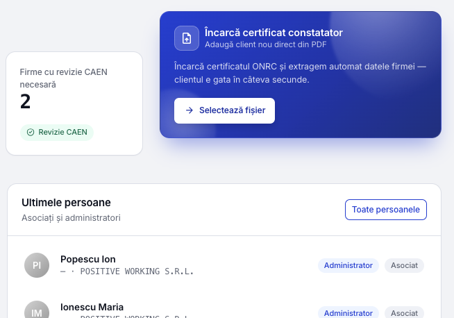 getdoc incarca certificat constatator