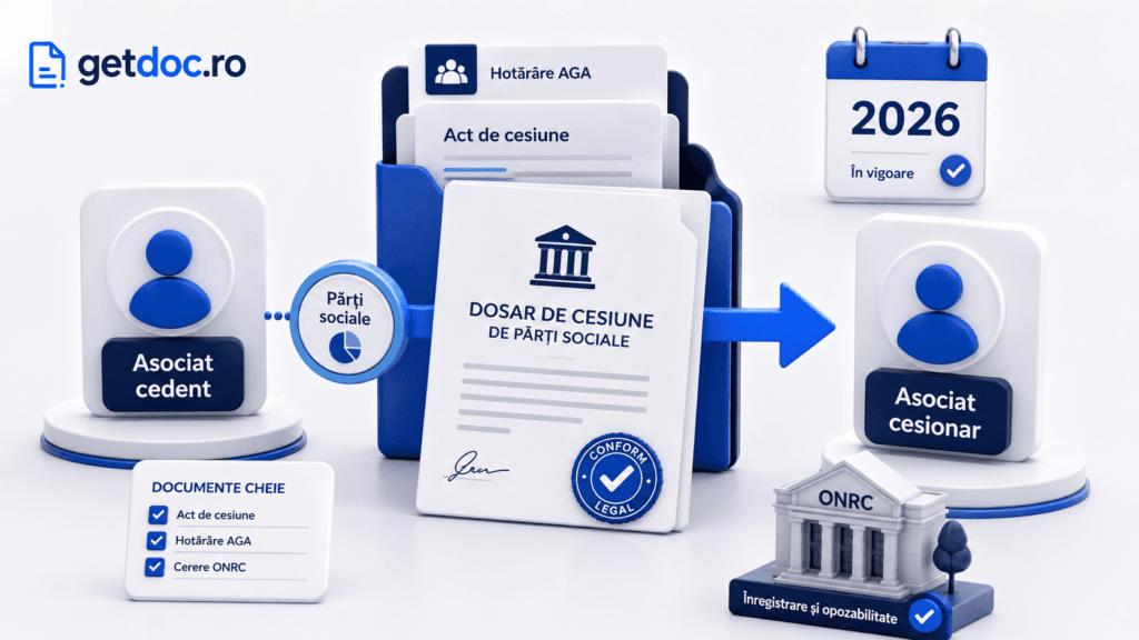 cesiune parti sociale 2026
