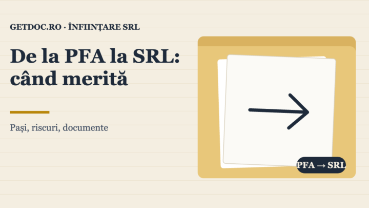 de la pfa la srl cand merita getdoc 2026