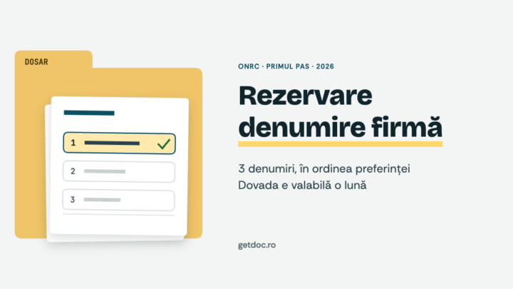 rezervare denumire firma onrc 2026