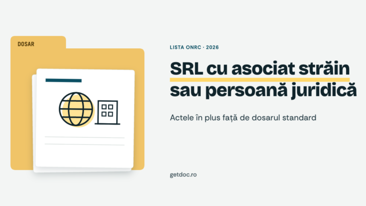 srl cu asociat strain persoana juridica 2026